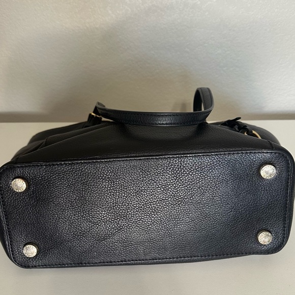 Michael Kors Black Pebbled Leather Jet Set Tote Bag - Picture 9 of 12